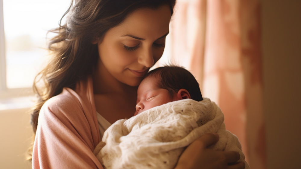 Mãe carrega bebê logo após o nascimento: saiba mais sobre A Hora Dourada momento mágico entre mãe e bebê